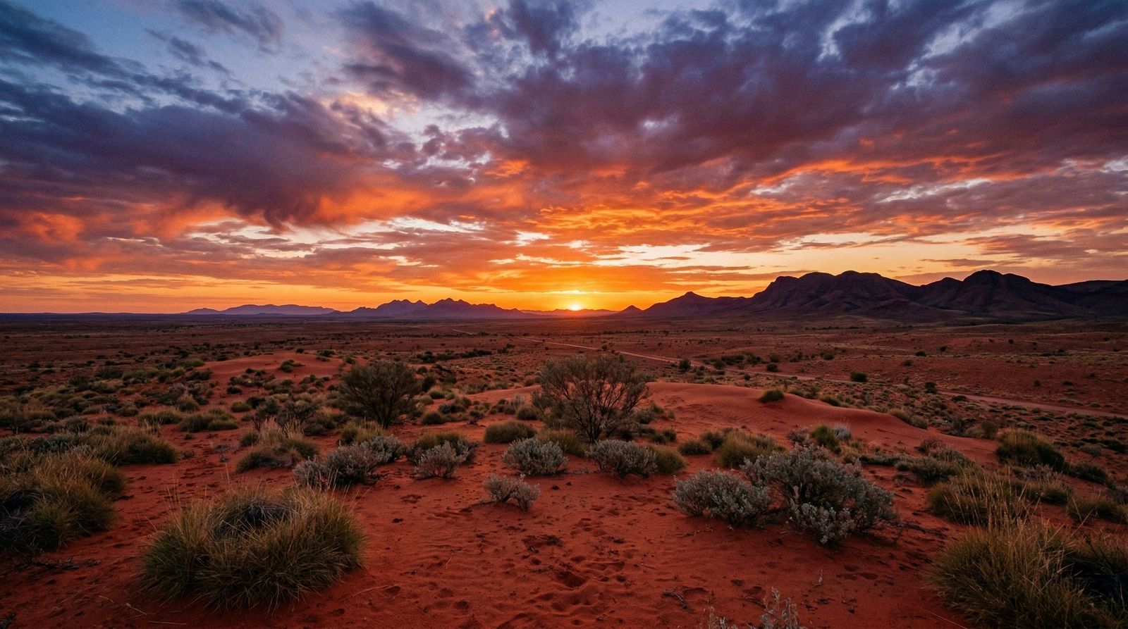 Coober Pedy — Peisaj deșert australian