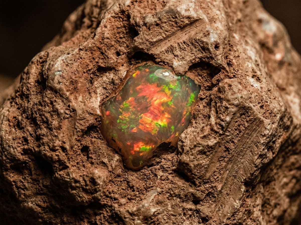 Opal australian din Coober Pedy