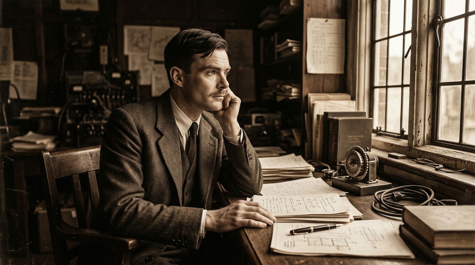 Alan Turing — Portret